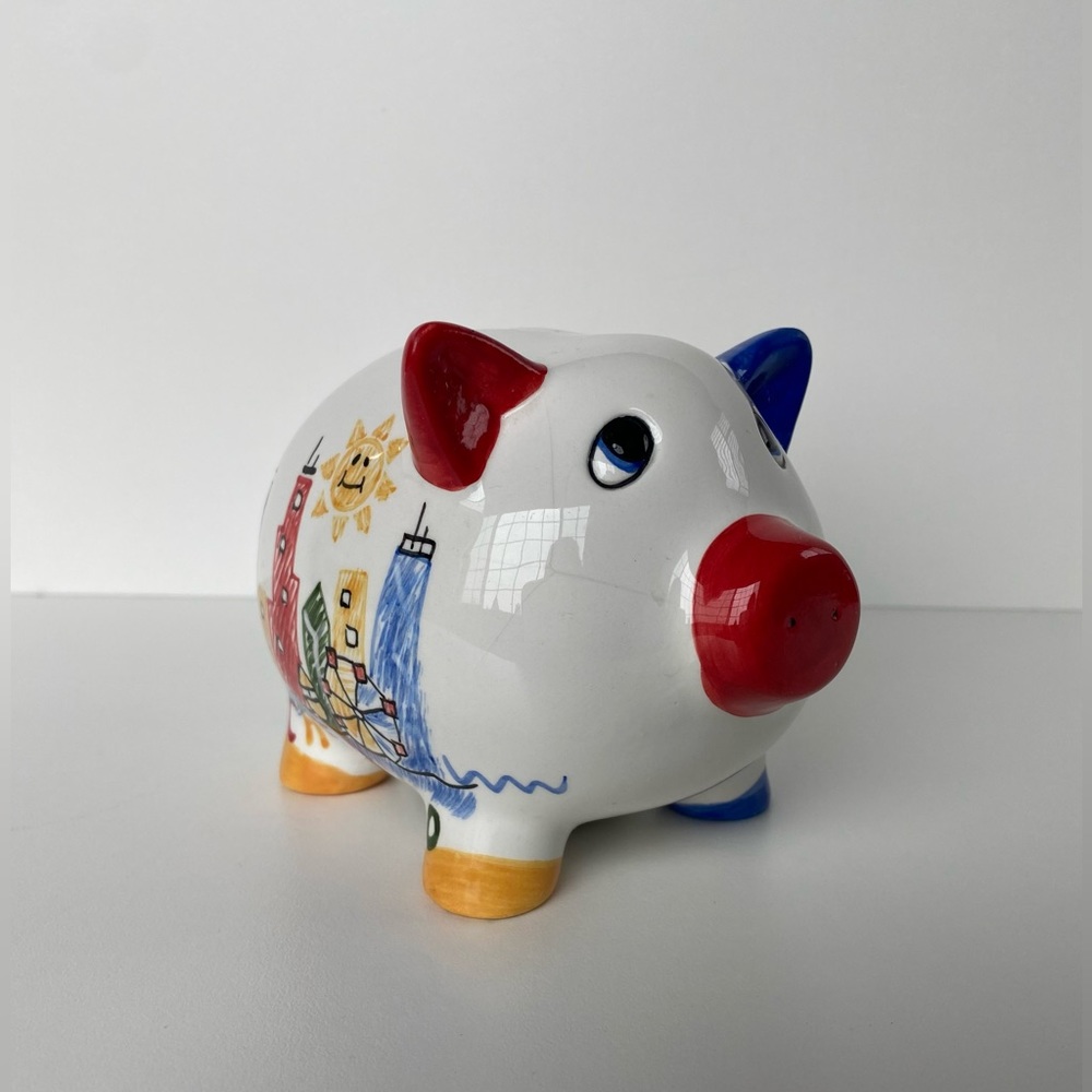 Small Chicago Piggy Coin Bank